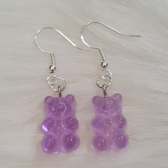 Jewelry 42 Gummy Bear Sterling Silver Earrings Poshmark